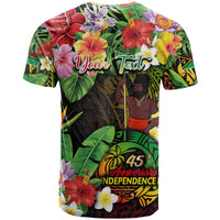 45th Anniversary of Freedom Vanuatu T Shirt Island Pride Cultural Power Pacific Unity DT02 - Polynesian Pride