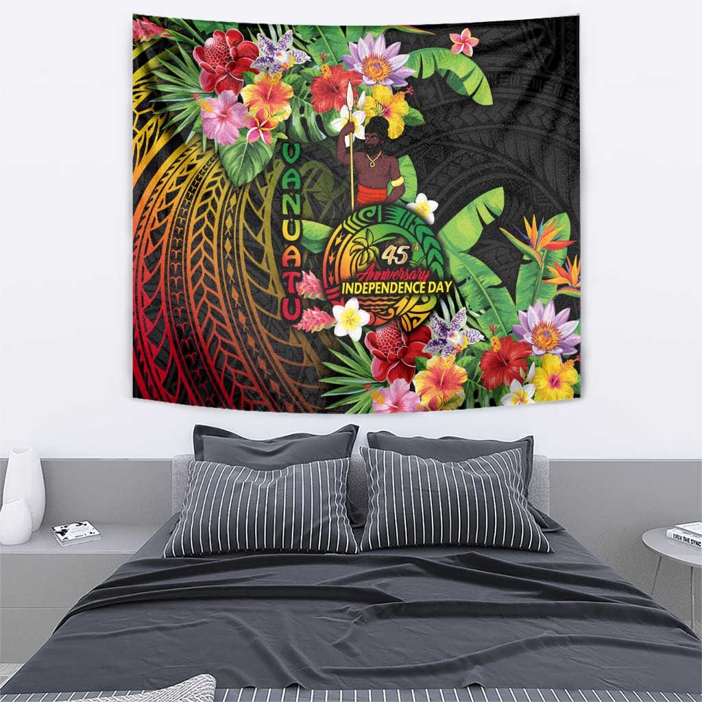 45th Anniversary of Freedom Vanuatu Tapestry Island Pride Cultural Power Pacific Unity DT02 - Polynesian Pride