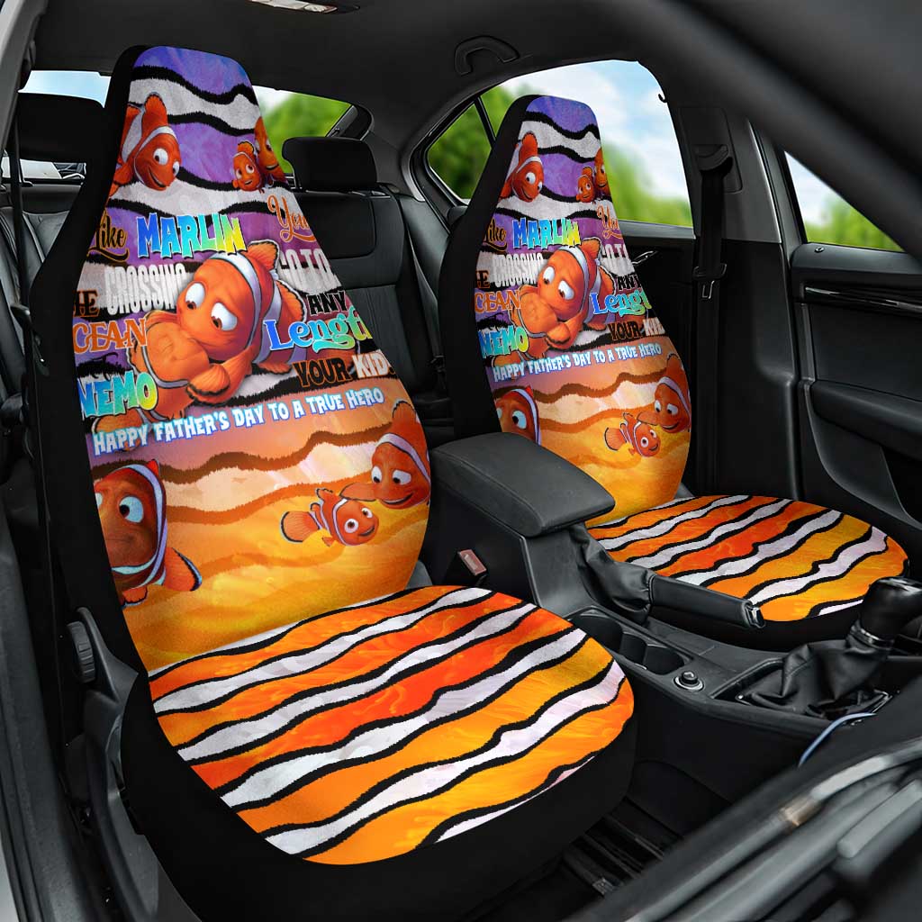 The Ocean Best Dad Car Seat Cover Like Marlin Happy Fathers Day To a True Hero DT02 One Size Art - Polynesian Pride
