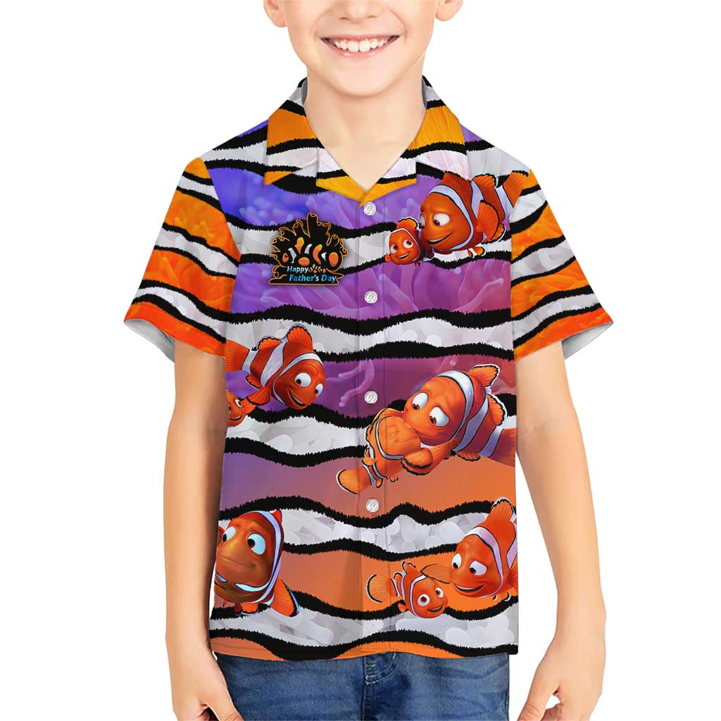 The Ocean Best Dad Kid Hawaiian Shirt Like Marlin Happy Fathers Day To a True Hero DT02 Kid Art - Polynesian Pride