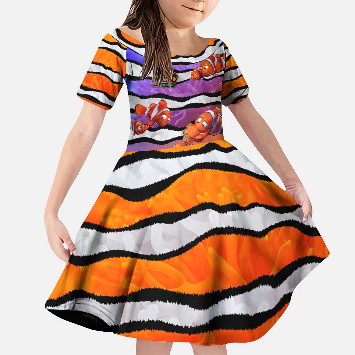 The Ocean Best Dad Kid Short Sleeve Dress Like Marlin Happy Fathers Day To a True Hero DT02 KID Art - Polynesian Pride