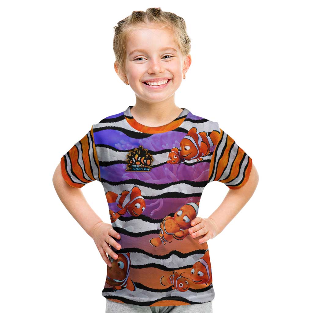 The Ocean Best Dad Kid T Shirt Like Marlin Happy Fathers Day To a True Hero DT02 Art - Polynesian Pride