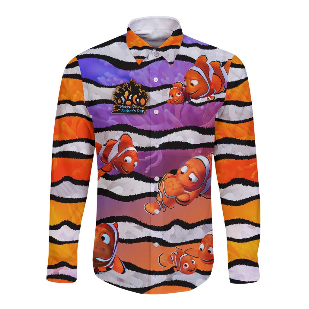 The Ocean Best Dad Long Sleeve Button Shirt Like Marlin Happy Fathers Day To a True Hero DT02 Unisex Art - Polynesian Pride