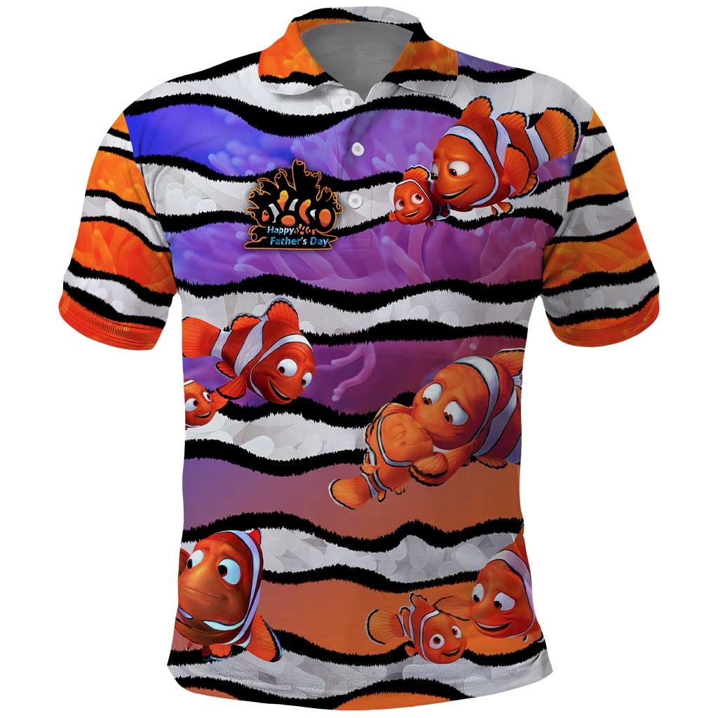 The Ocean Best Dad Polo Shirt Like Marlin Happy Fathers Day To a True Hero DT02 Art - Polynesian Pride
