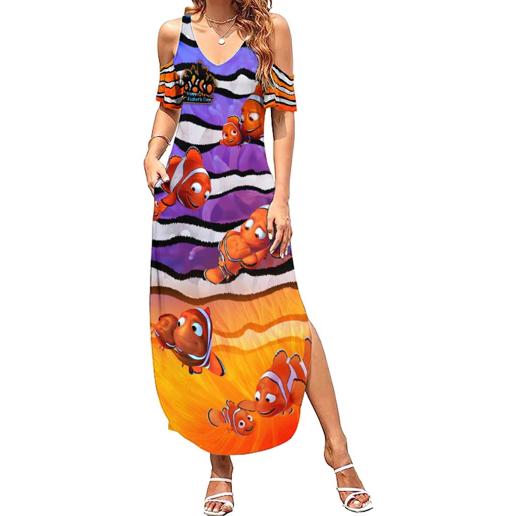 The Ocean Best Dad Summer Maxi Dress Like Marlin Happy Fathers Day To a True Hero DT02 Women Art - Polynesian Pride