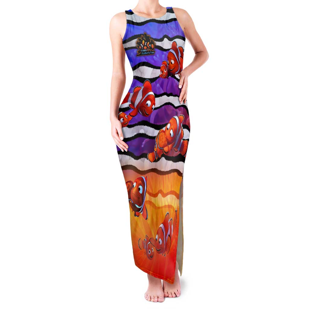 The Ocean Best Dad Tank Maxi Dress Like Marlin Happy Fathers Day To a True Hero DT02 Women Art - Polynesian Pride