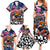 Personalized Kiwi New Zealand Rugby Family Matching Summer Maxi Dress and Hawaiian Shirt Kiwis Mascot Tropical Pattern