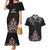 All Black NZL Rugby Champions Couples Matching Mermaid Dress and Hawaiian Shirt Maori Warrior