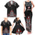 All Black NZL Rugby Champions Family Matching Tank Maxi Dress and Hawaiian Shirt Maori Warrior