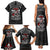 All Black NZL Rugby Champions Family Matching Tank Maxi Dress and Hawaiian Shirt Maori Warrior