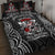 All Black NZL Rugby Champions Quilt Bed Set Maori Warrior