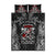 All Black NZL Rugby Champions Quilt Bed Set Maori Warrior