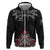 All Black NZL Rugby Champions Zip Hoodie Maori Warrior