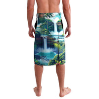 Wailua Falls Hawaii Lavalava Kauai Natural Beauty DT02 - Polynesian Pride