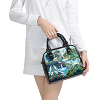 Wailua Falls Hawaii Shoulder Handbag Kauai Natural Beauty DT02 - Polynesian Pride