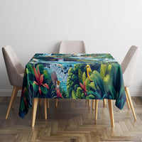 Wailua Falls Hawaii Tablecloth Kauai Natural Beauty DT02 - Polynesian Pride