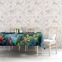Wailua Falls Hawaii Tablecloth Kauai Natural Beauty DT02 - Polynesian Pride