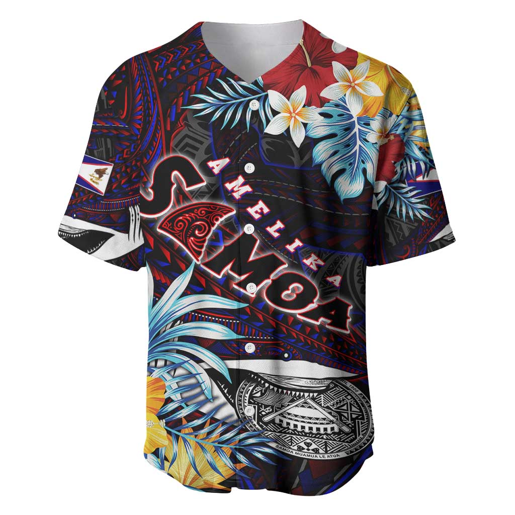 Personalized Amelika Samoa Sharks Polynesia Baseball Jersey American Samoa DT02 Black - Polynesian Pride