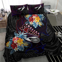 Amelika Samoa Sharks Polynesia Bedding Set American Samoa DT02 - Polynesian Pride