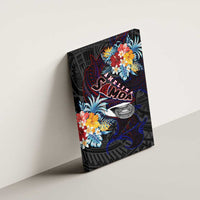 Amelika Samoa Sharks Polynesia Canvas Wall Art American Samoa DT02 - Polynesian Pride