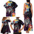 Personalized Amelika Samoa Sharks Polynesia Family Matching Tank Maxi Dress and Hawaiian Shirt American Samoa