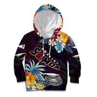 Personalized Amelika Samoa Sharks Polynesia Kid Hoodie American Samoa DT02 Hoodie Black - Polynesian Pride