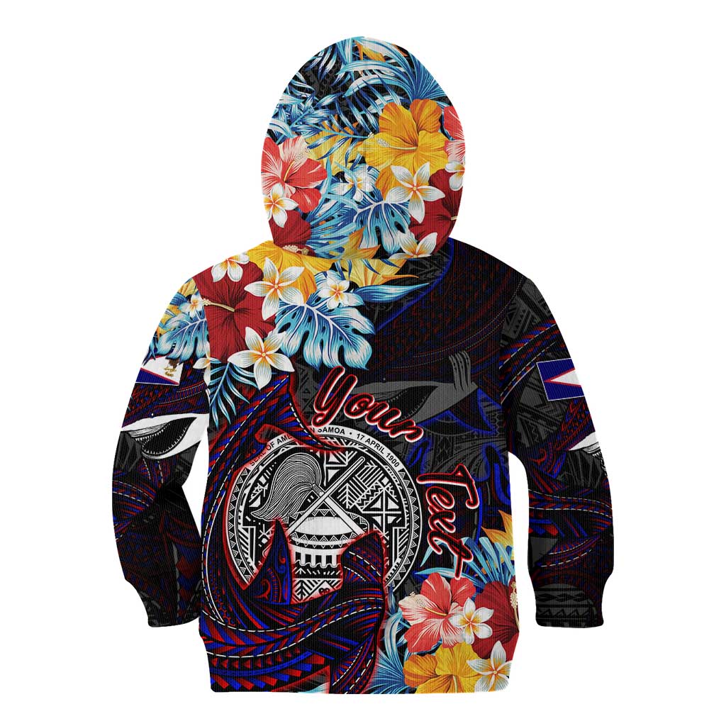 Personalized Amelika Samoa Sharks Polynesia Kid Hoodie American Samoa DT02 - Polynesian Pride