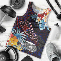 Personalized Amelika Samoa Sharks Polynesia Men Tank Top American Samoa DT02 - Polynesian Pride