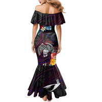 Personalized Amelika Samoa Sharks Polynesia Mermaid Dress American Samoa DT02 - Polynesian Pride