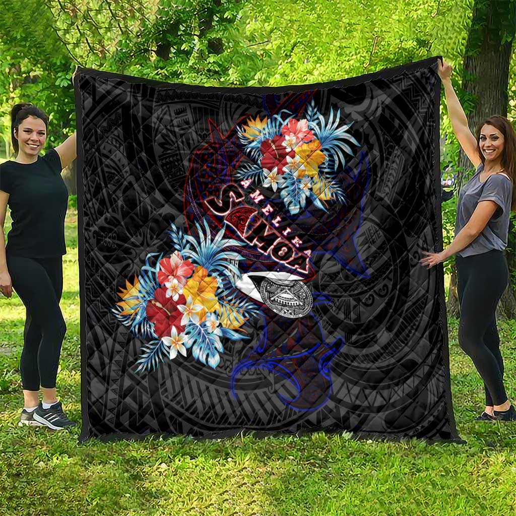 Amelika Samoa Sharks Polynesia Quilt American Samoa DT02 - Polynesian Pride