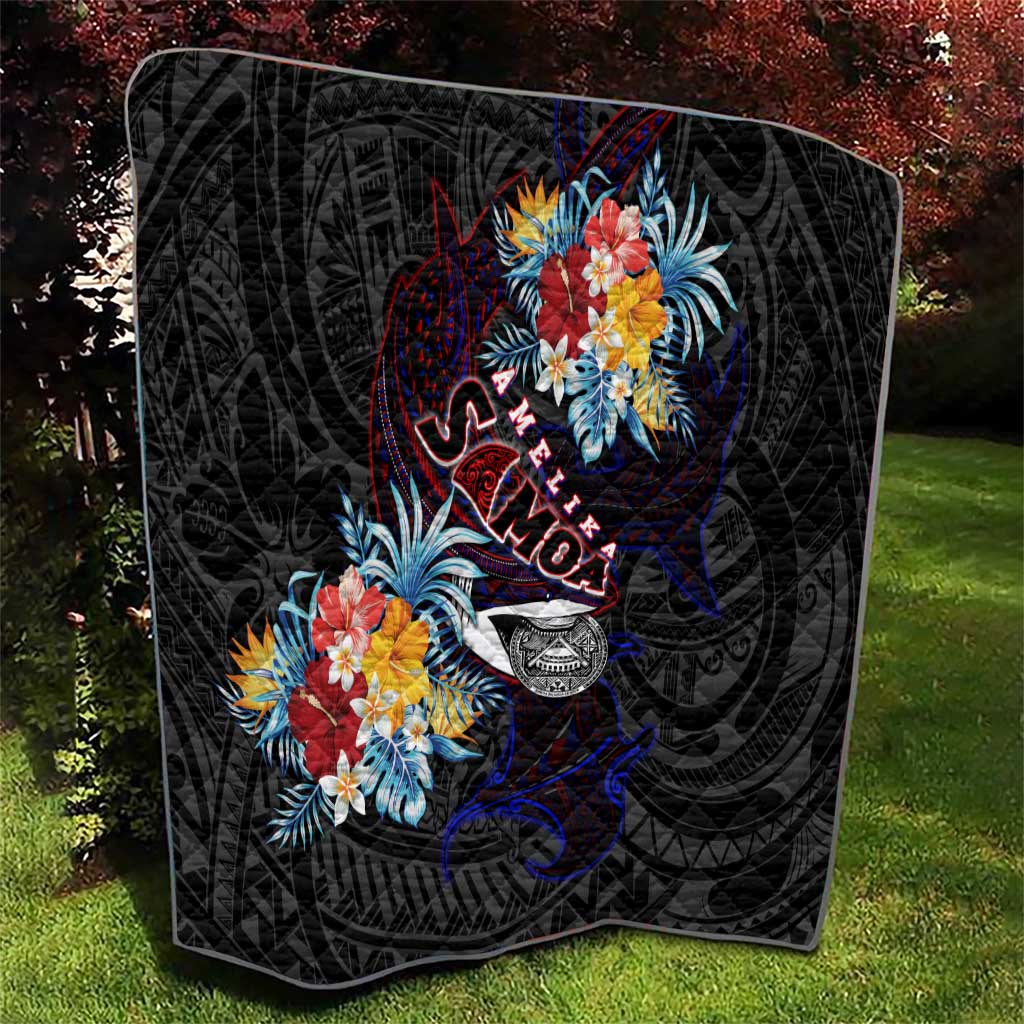 Amelika Samoa Sharks Polynesia Quilt American Samoa DT02 - Polynesian Pride