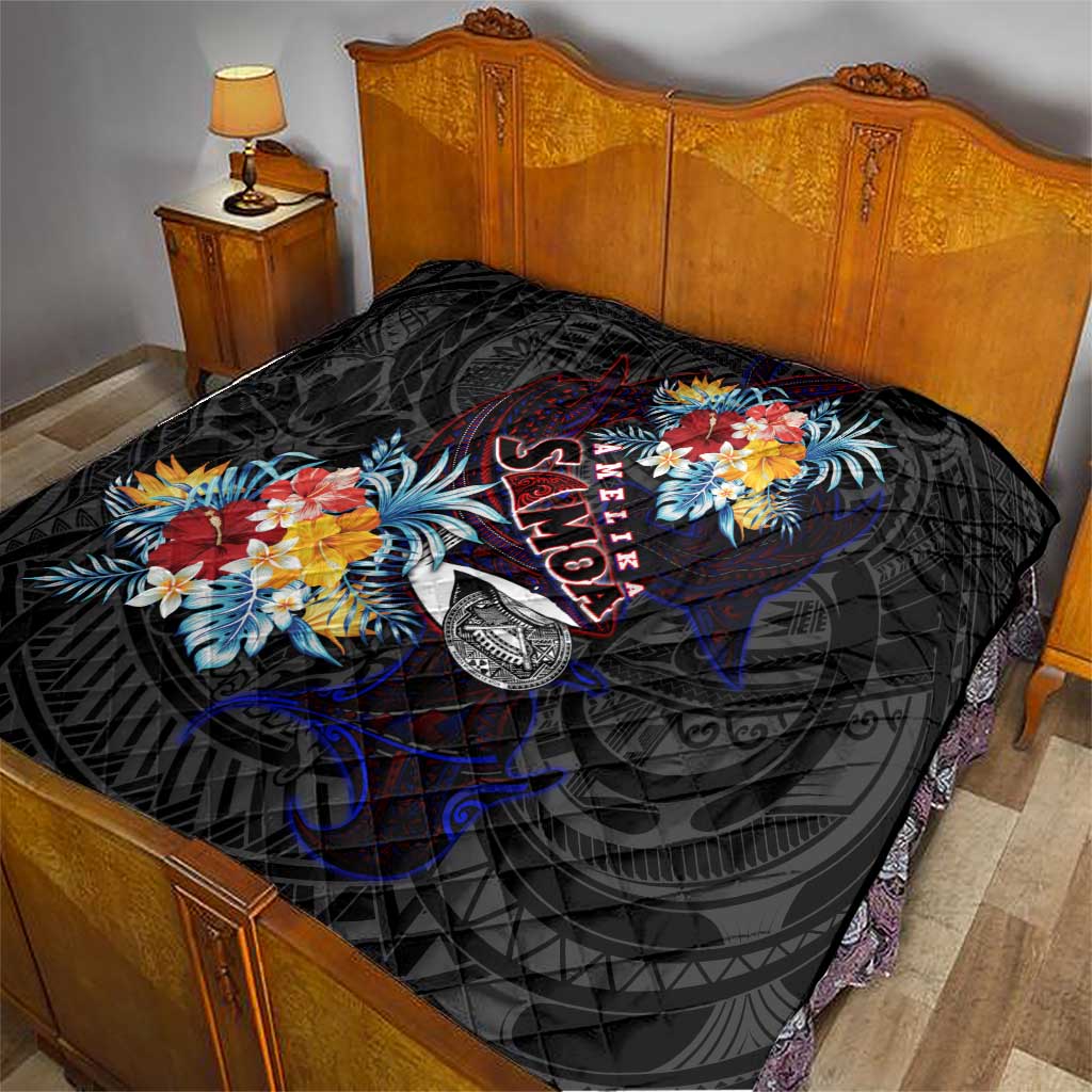 Amelika Samoa Sharks Polynesia Quilt American Samoa DT02 - Polynesian Pride