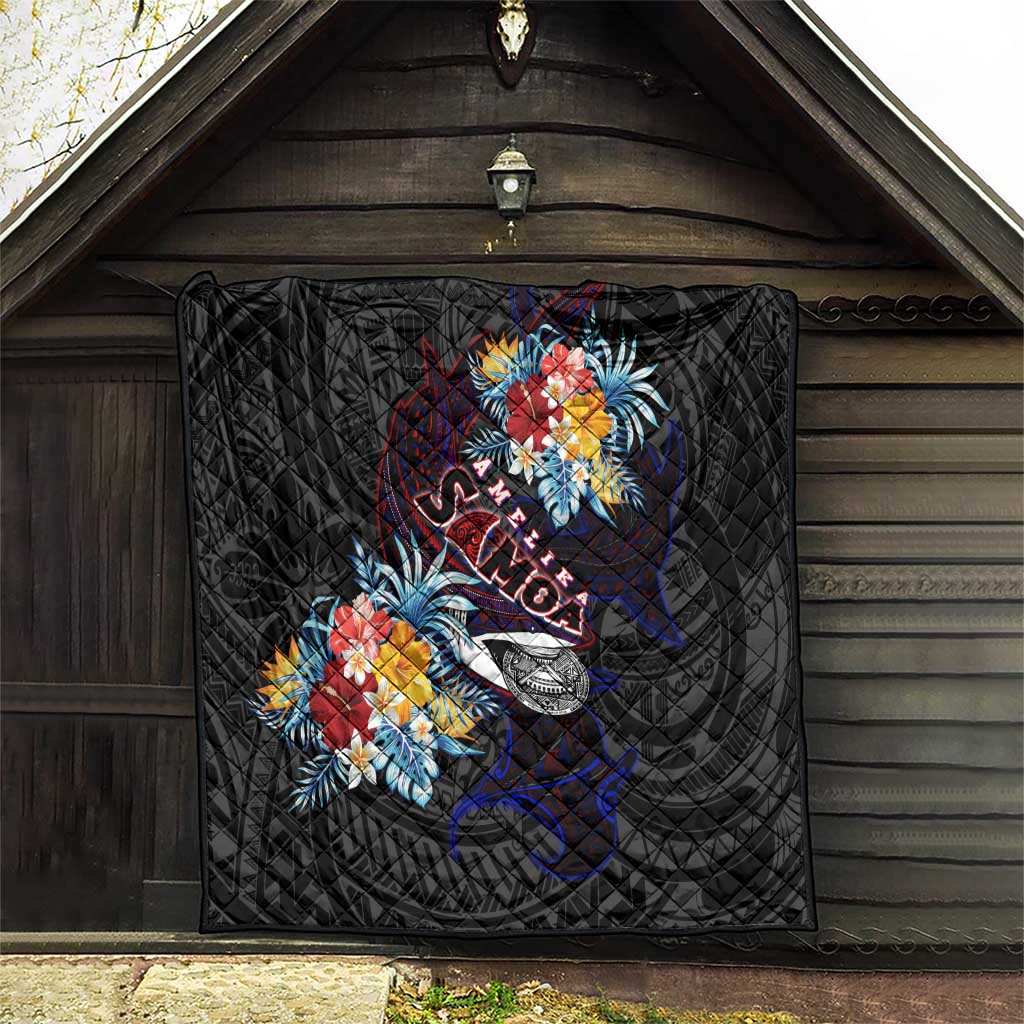 Amelika Samoa Sharks Polynesia Quilt American Samoa DT02 - Polynesian Pride