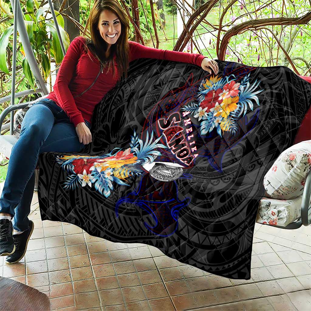 Amelika Samoa Sharks Polynesia Quilt American Samoa DT02 - Polynesian Pride