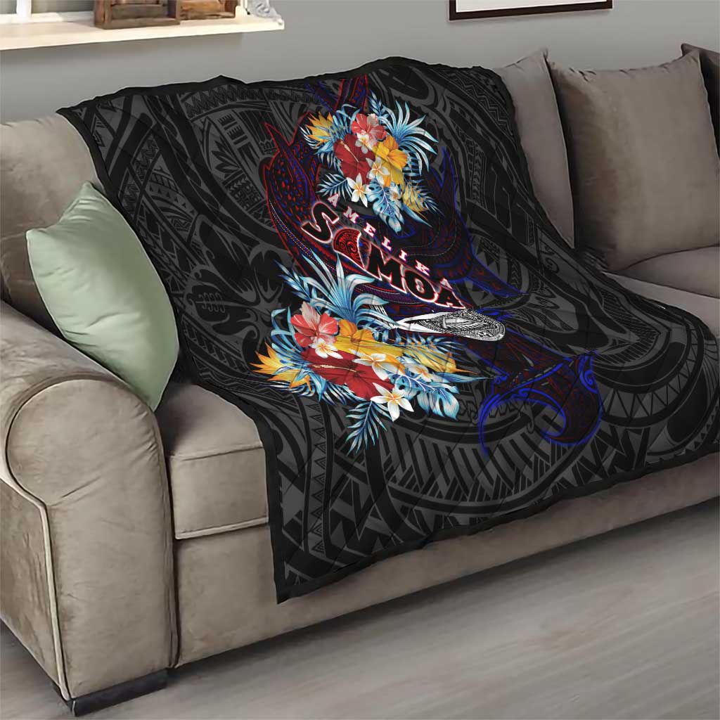 Amelika Samoa Sharks Polynesia Quilt American Samoa DT02 - Polynesian Pride