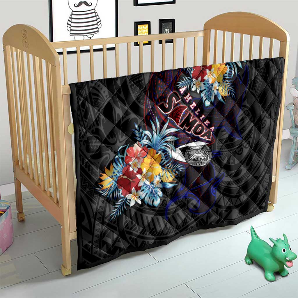 Amelika Samoa Sharks Polynesia Quilt American Samoa DT02 - Polynesian Pride