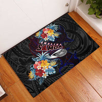 Amelika Samoa Sharks Polynesia Rubber Doormat American Samoa DT02 - Polynesian Pride