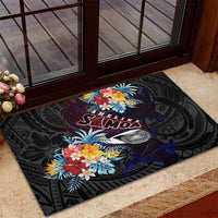 Amelika Samoa Sharks Polynesia Rubber Doormat American Samoa DT02 - Polynesian Pride