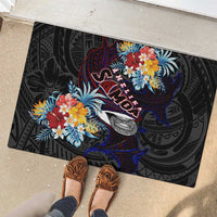 Amelika Samoa Sharks Polynesia Rubber Doormat American Samoa DT02 - Polynesian Pride