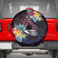 Amelika Samoa Sharks Polynesia Spare Tire Cover American Samoa DT02 - Polynesian Pride