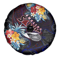 Amelika Samoa Sharks Polynesia Spare Tire Cover American Samoa DT02 - Polynesian Pride