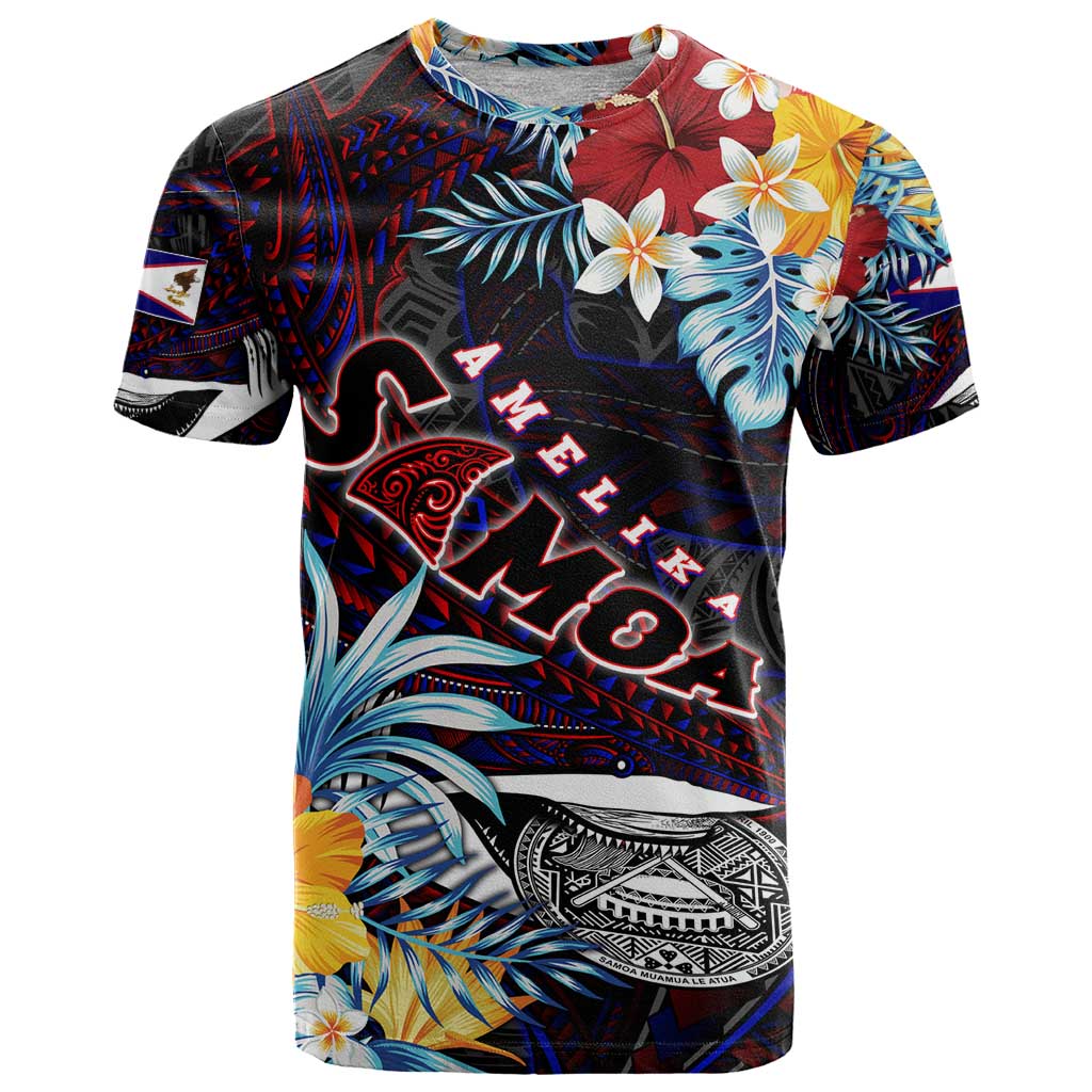 Personalized Amelika Samoa Sharks Polynesia T Shirt American Samoa