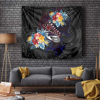 Amelika Samoa Sharks Polynesia Tapestry American Samoa DT02 - Polynesian Pride