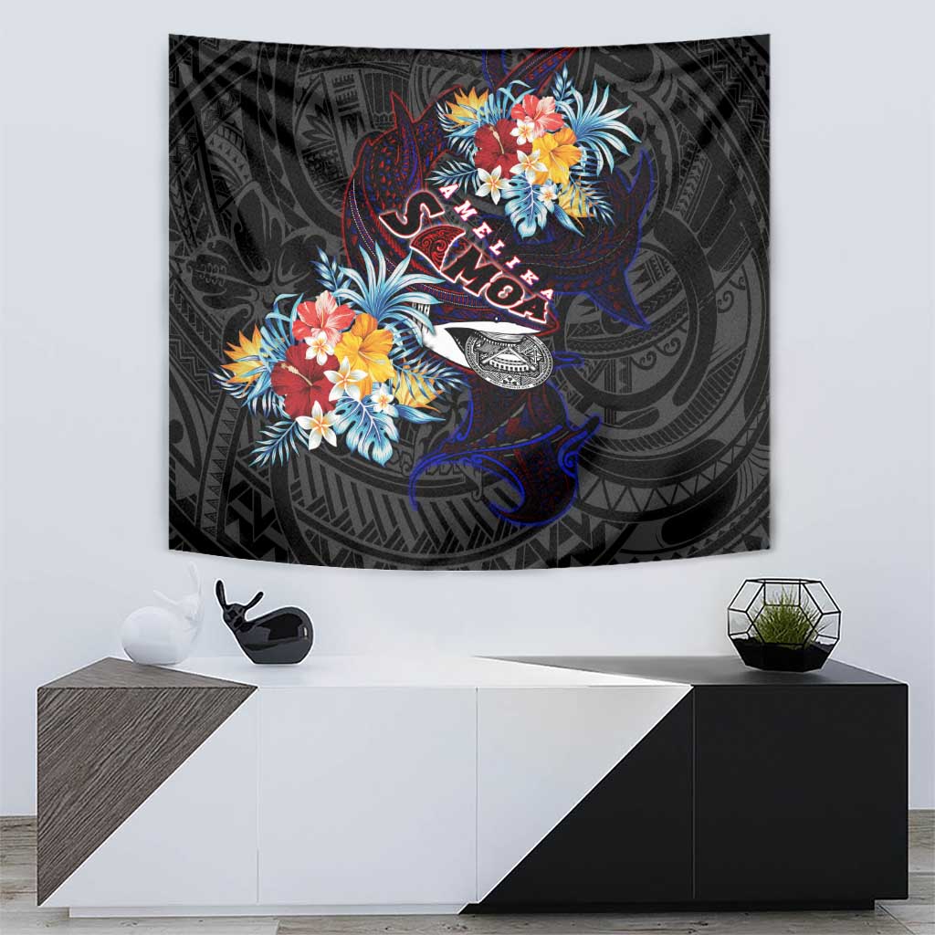 Amelika Samoa Sharks Polynesia Tapestry American Samoa DT02 - Polynesian Pride