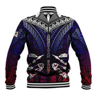 Personalized American Samoa Flag Baseball Jacket Eagles Polynesian Art DT02 - Polynesian Pride