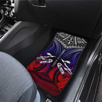 Personalized American Samoa Flag Car Mats Eagles Polynesian Art DT02 - Polynesian Pride