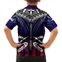 Personalized American Samoa Flag Hawaiian Shirt Eagles Polynesian Art DT02 - Polynesian Pride