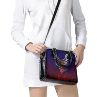 Personalized American Samoa Flag Shoulder Handbag Eagles Polynesian Art DT02 - Polynesian Pride