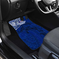 Sharks And American Samoa Car Mats Simple Polynesian Blue DT02 - Polynesian Pride