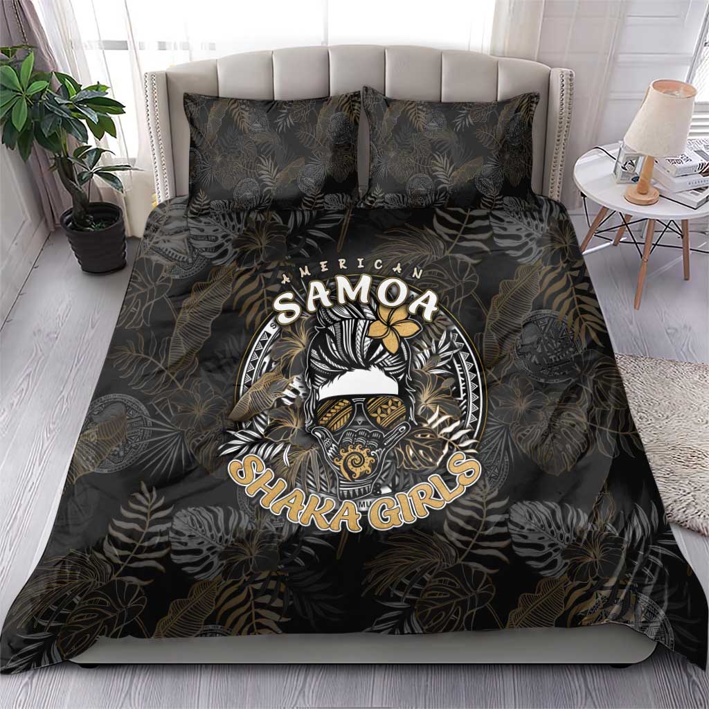 Personalized Shaka Girls America Samoa Bedding Set Tropical Flowers Vintage DT02 - Polynesian Pride